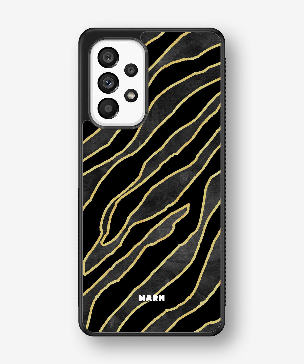 Samsung Galaxy A53 5G Hard Case – Golden Zebra - View 1