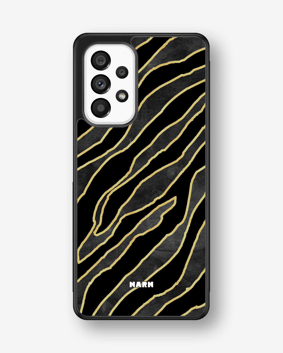 Samsung Galaxy A53 5G Hard Case – Golden Zebra - View 1