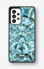 Samsung Galaxy A53 5G Hard Case – Green Crystals - View 1