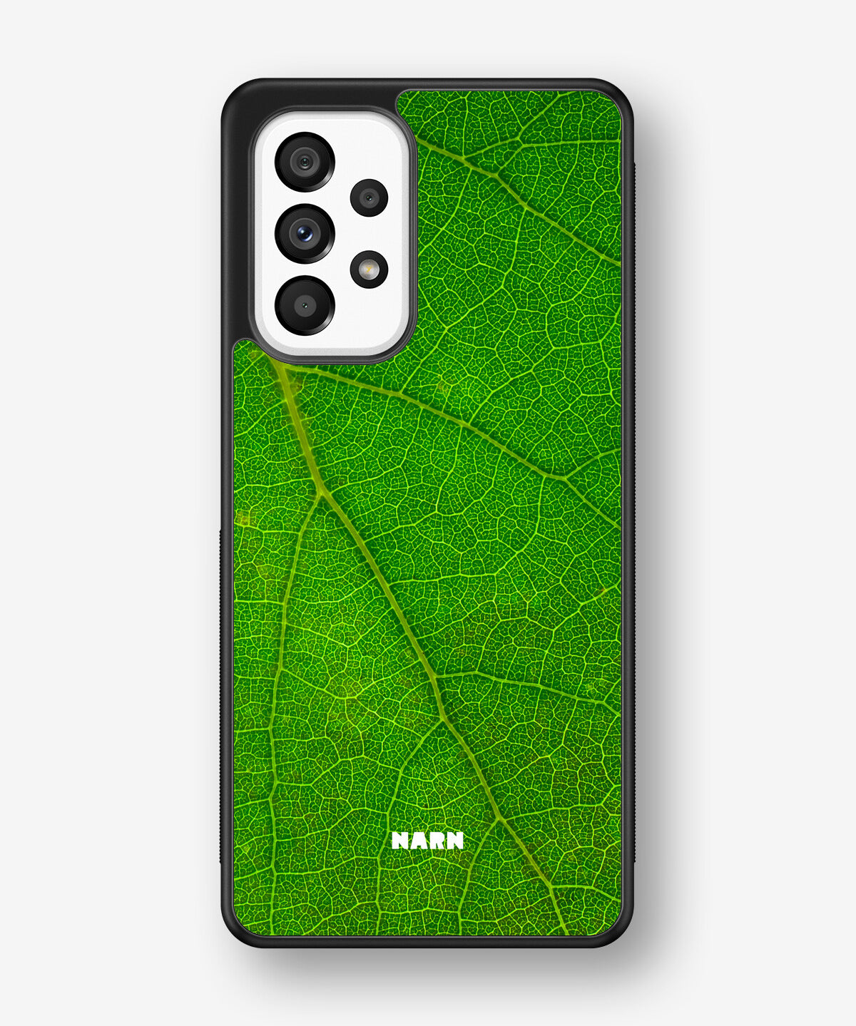 Samsung Galaxy A53 5G Hard Case – Green Leafy - View 1