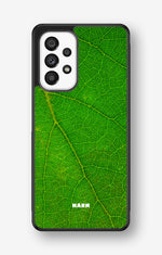 Samsung Galaxy A53 5G Hard Case – Green Leafy - View 1