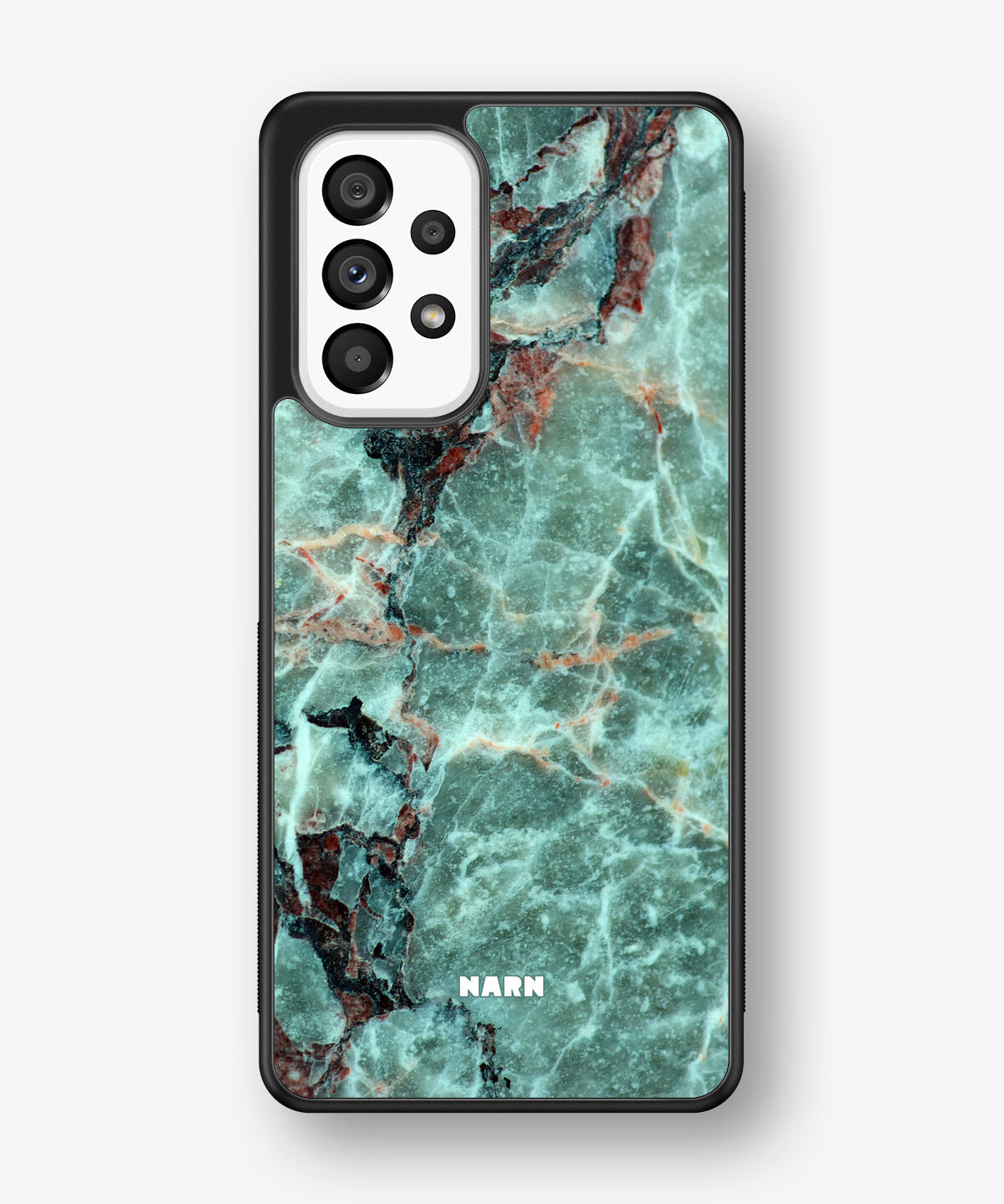 Samsung Galaxy A53 5G Hard Case – Green Marble - View 1