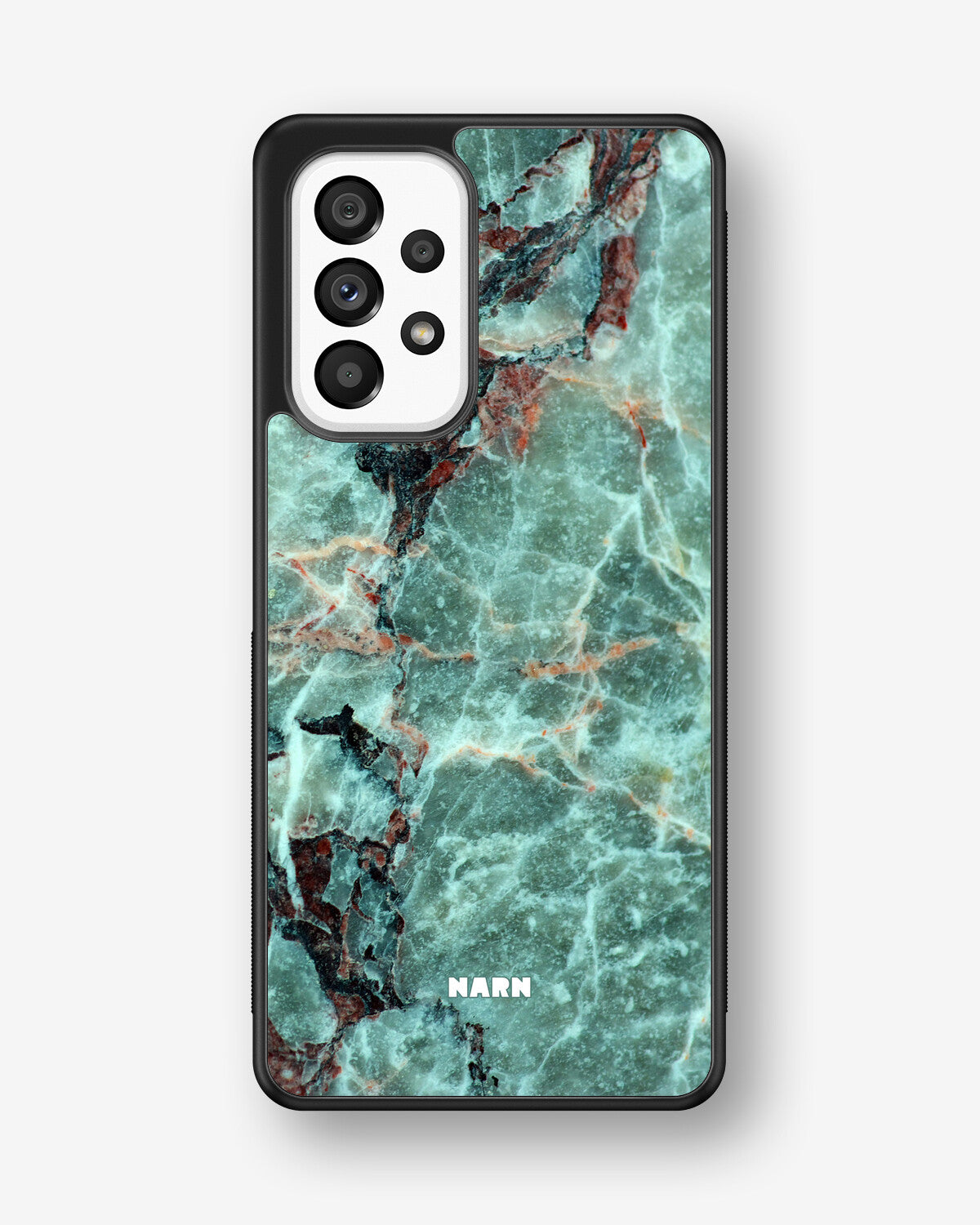 Samsung Galaxy A53 5G Hard Case – Green Marble - View 1