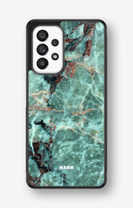 Samsung Galaxy A53 5G Hard Case – Green Marble - View 1