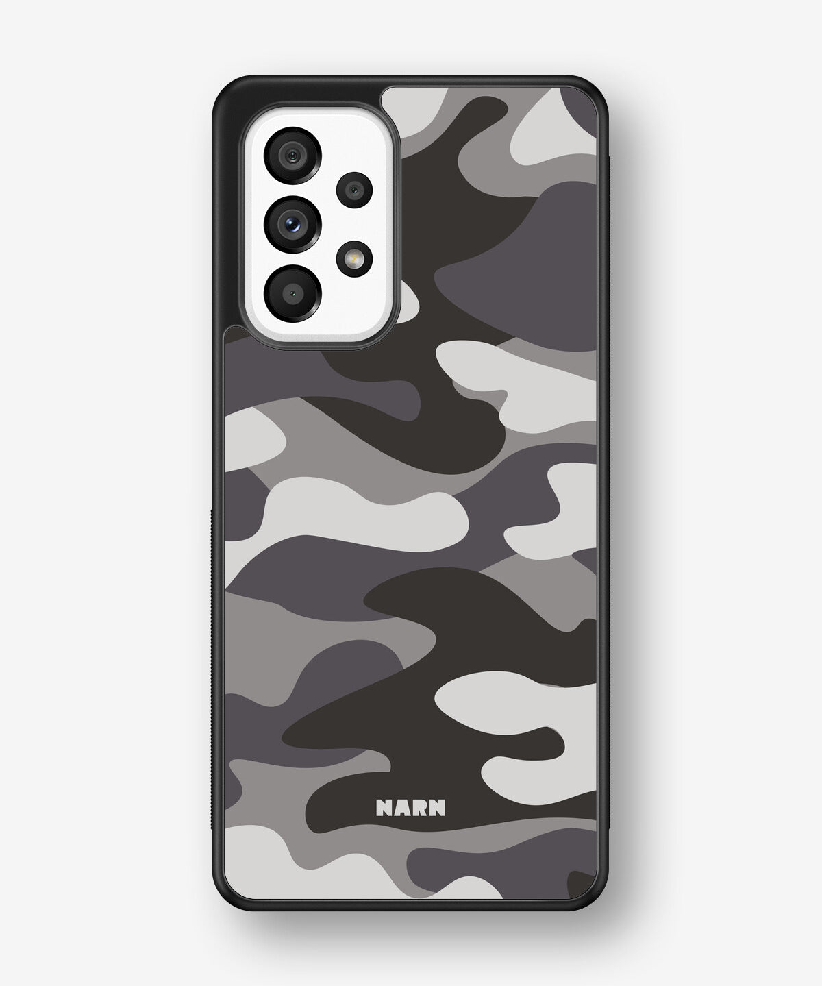 Samsung Galaxy A53 5G Hard Case – Grey Camo - View 1