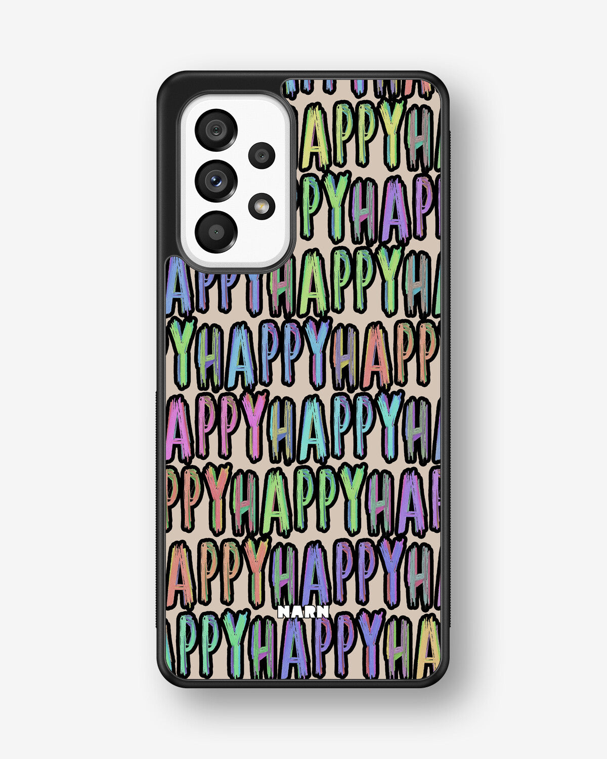 Samsung Galaxy A53 5G Hard Case – Happy - View 1