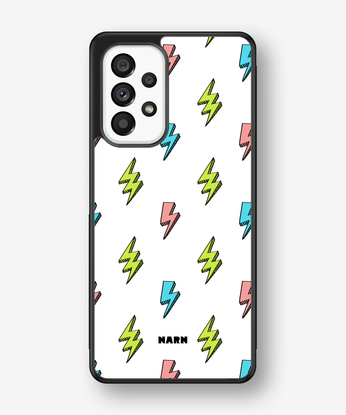 Samsung Galaxy A53 5G Hard Case – Lightning Bolts - View 1