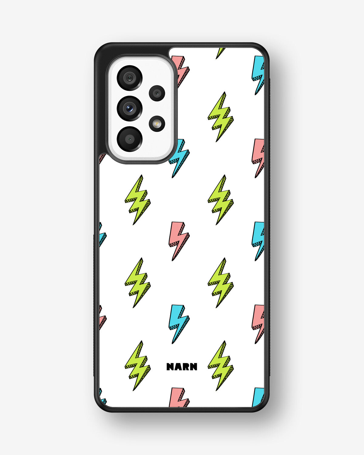 Samsung Galaxy A53 5G Hard Case – Lightning Bolts - View 1