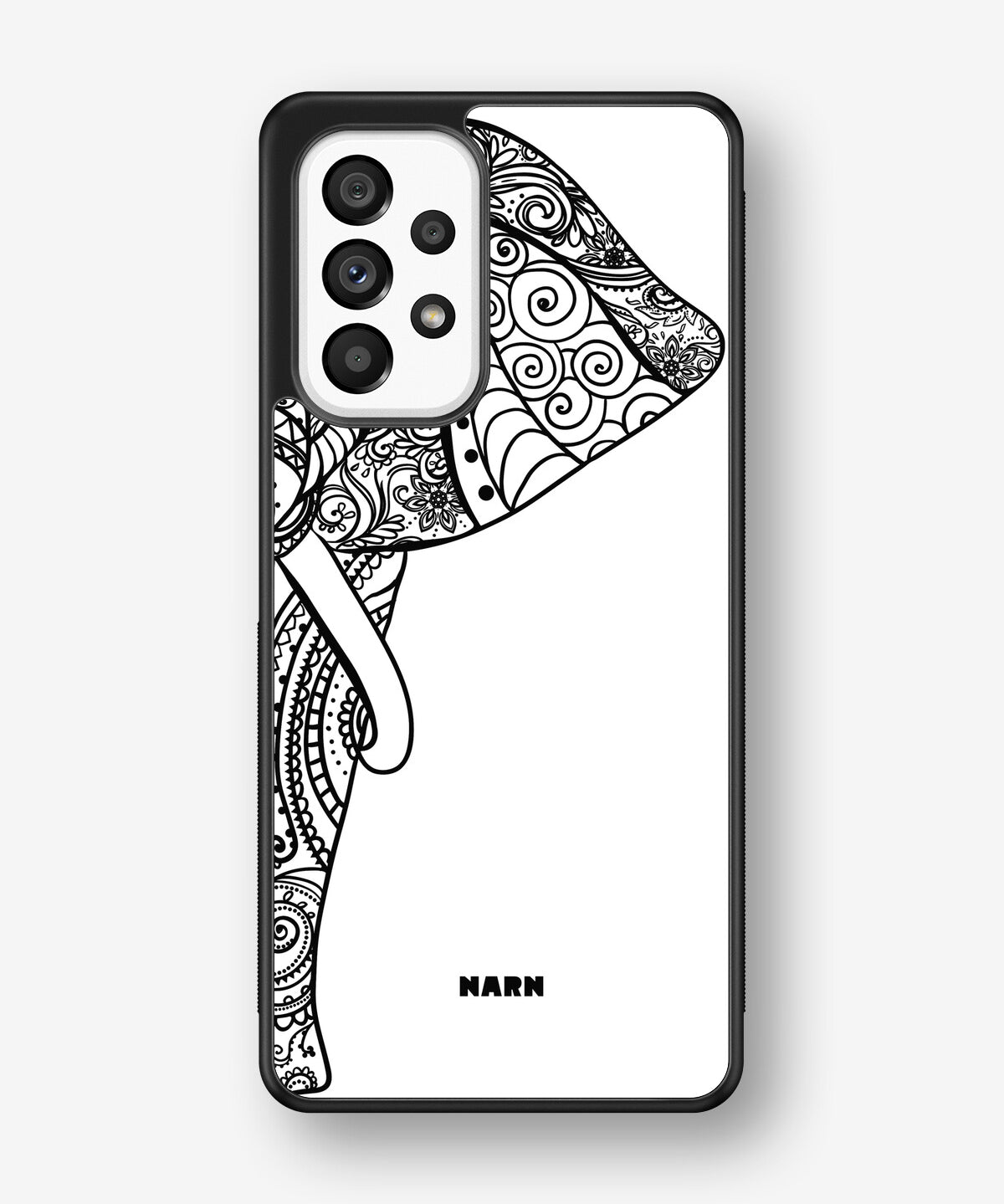 Samsung Galaxy A53 5G Hard Case – Mandala Elephant - View 1