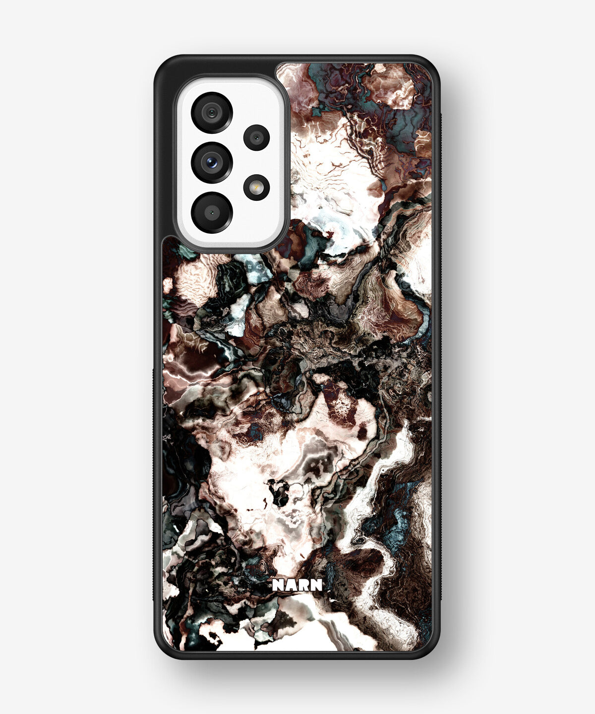 Samsung Galaxy A53 5G Hard Case – Marble Brown - View 1