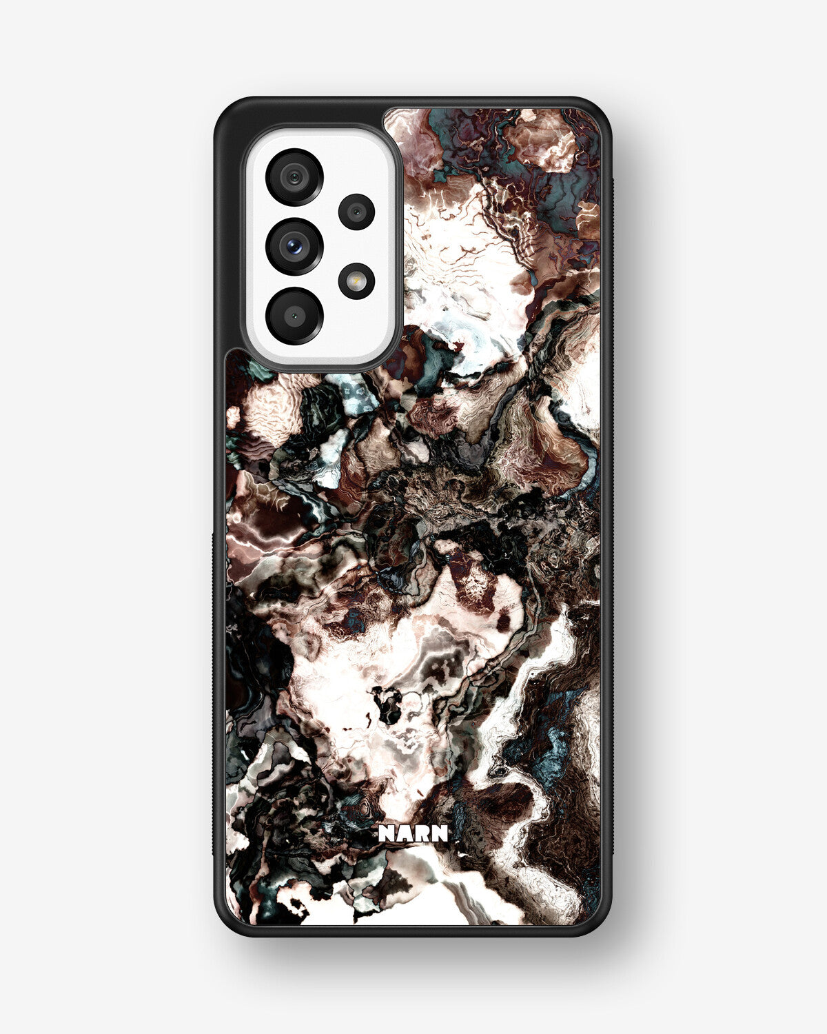 Samsung Galaxy A53 5G Hard Case – Marble Brown - View 1