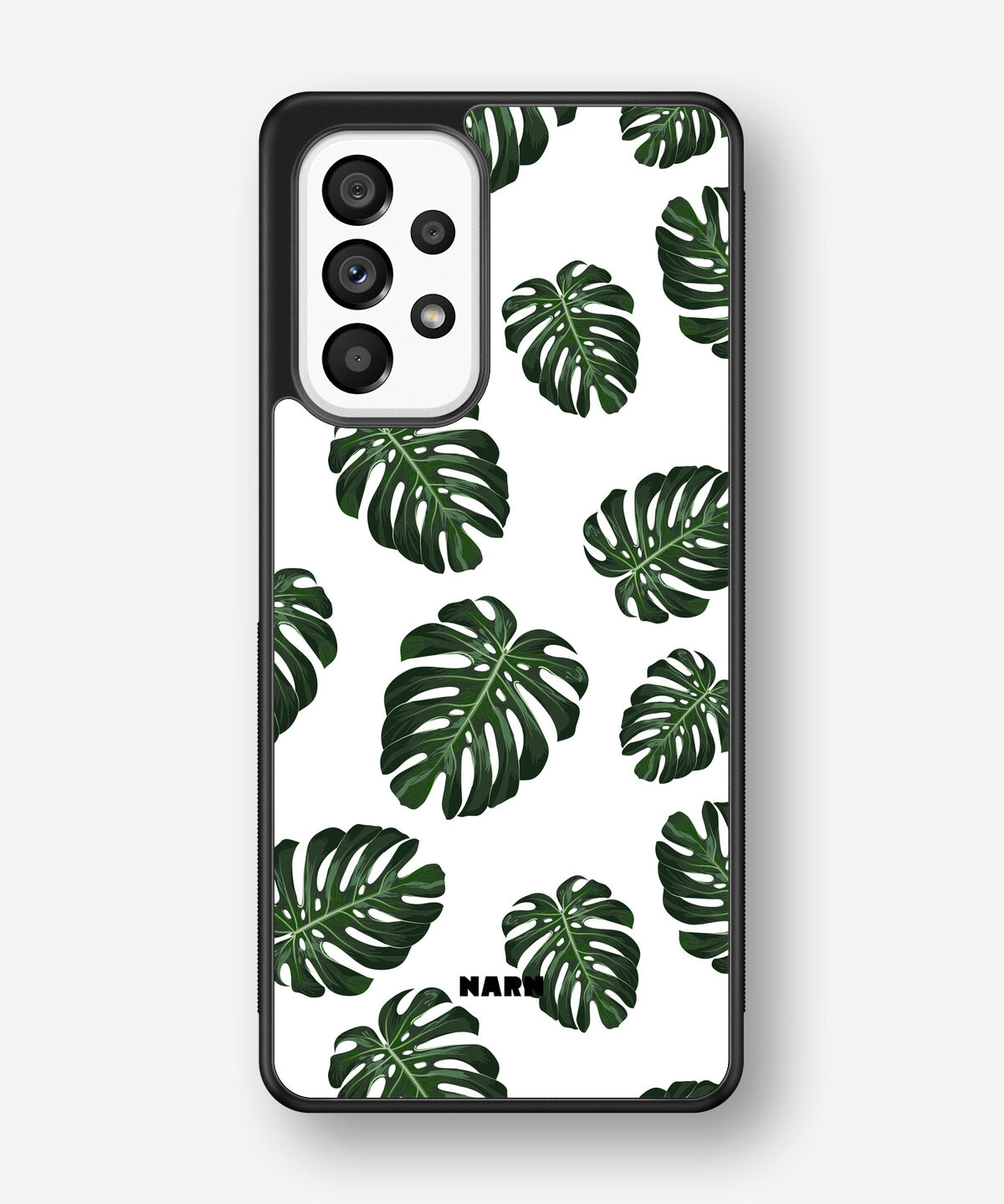 Samsung Galaxy A53 5G Hard Case – Monstera Pattern - View 1
