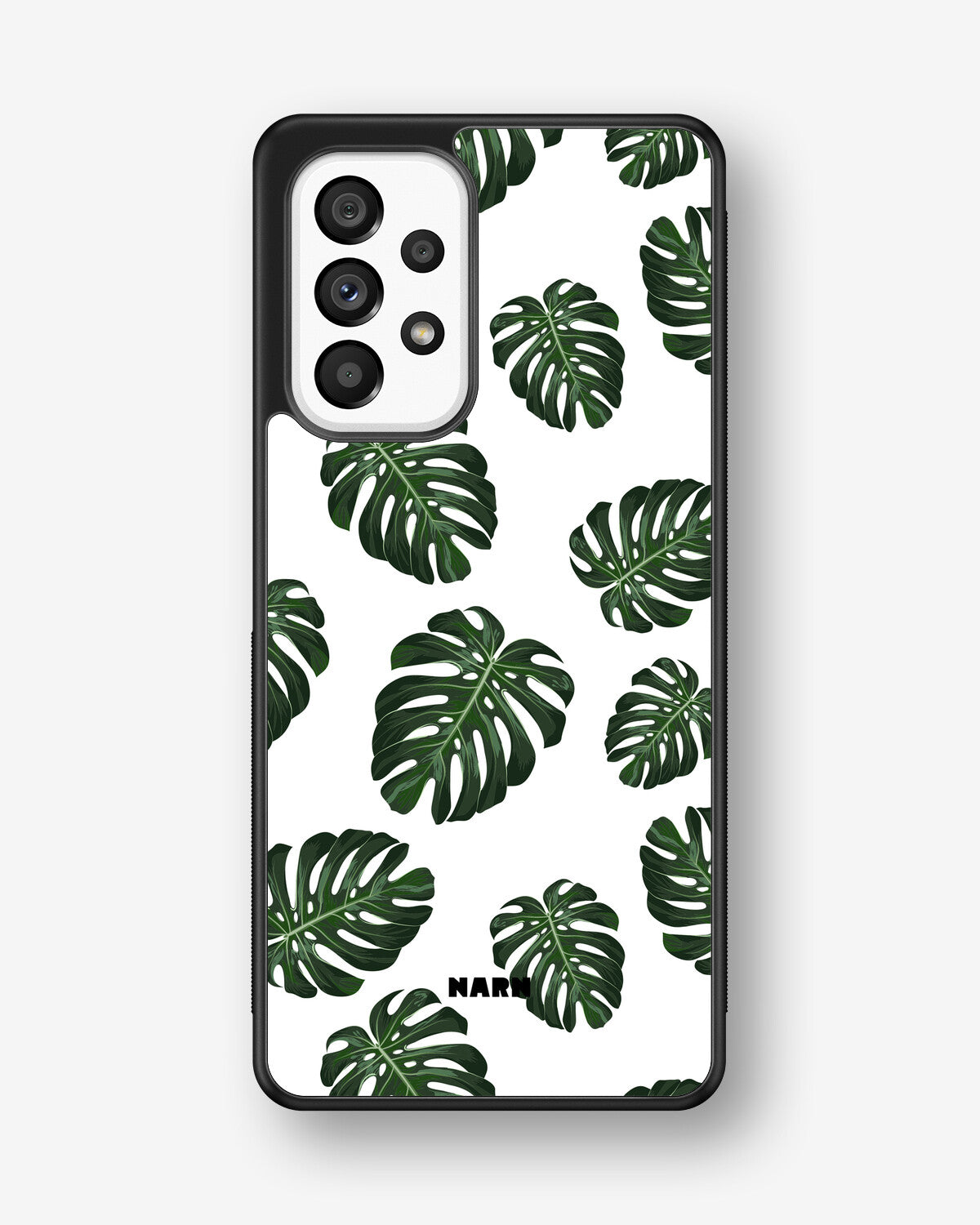 Samsung Galaxy A53 5G Hard Case – Monstera Pattern - View 1