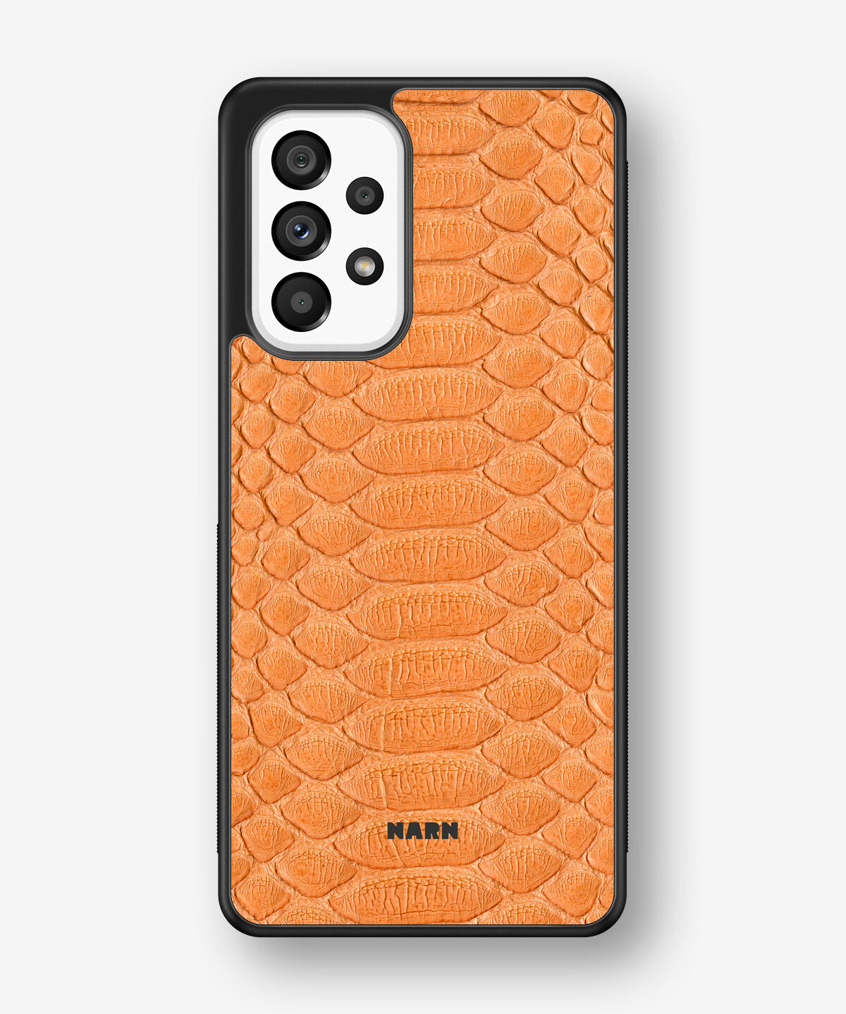 Samsung Galaxy A53 5G Hard Case – Orange Snake - View 1