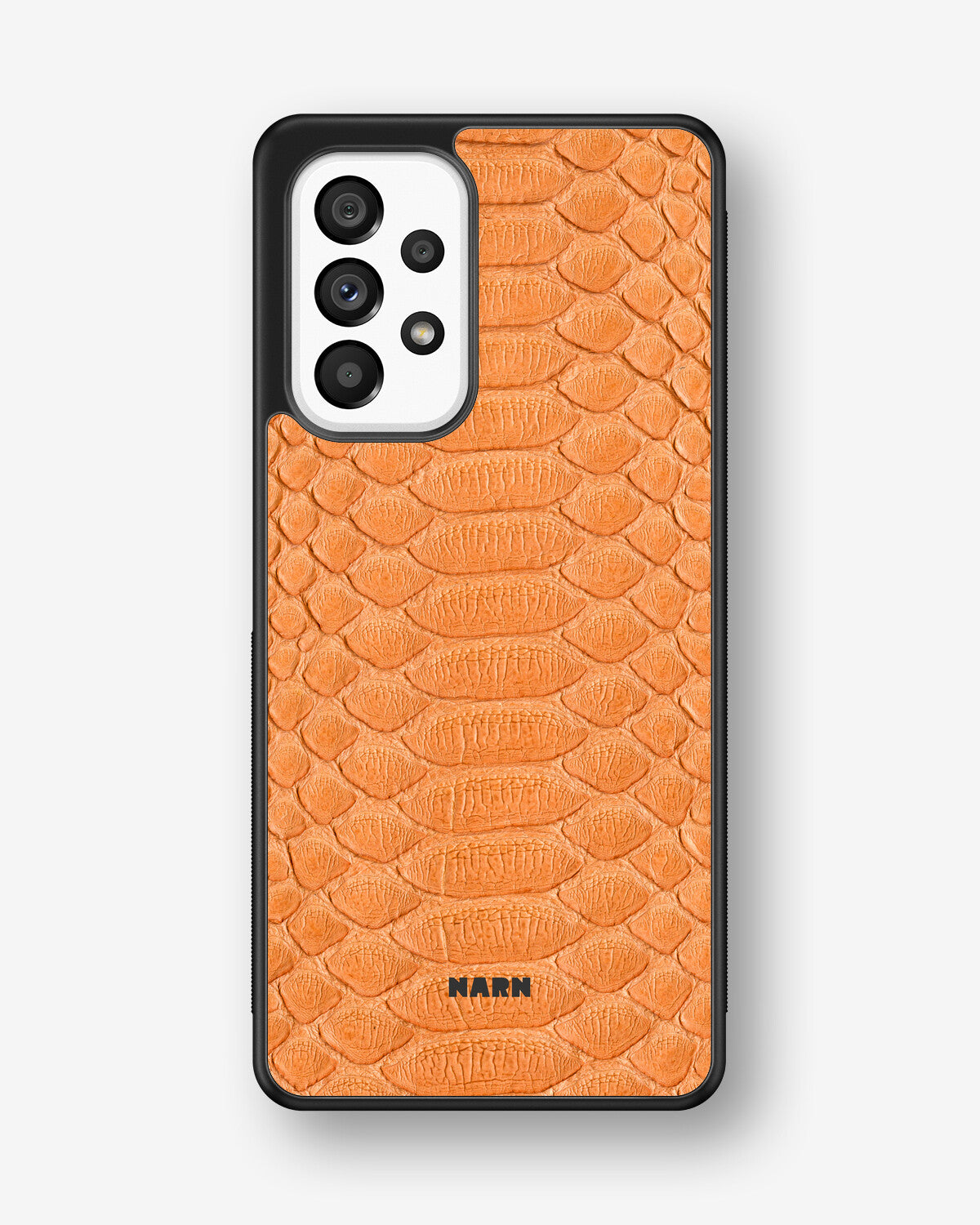 Samsung Galaxy A53 5G Hard Case – Orange Snake - View 1
