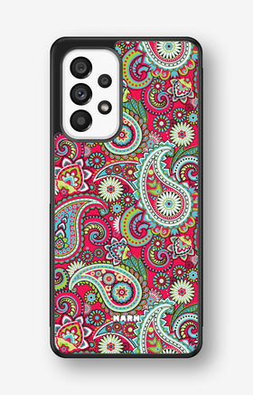Samsung Galaxy A53 5G Hard Case – Paisley Paradise - View 1