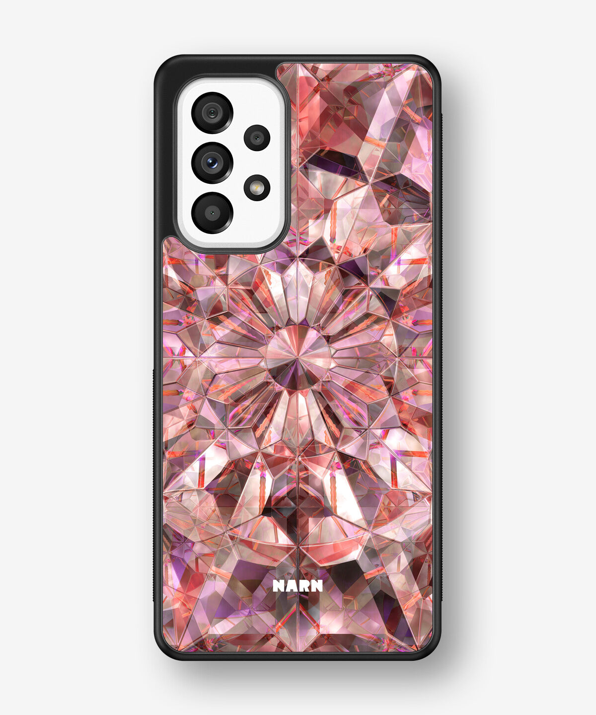 Samsung Galaxy A53 5G Hard Case – Pink Crystals - View 1