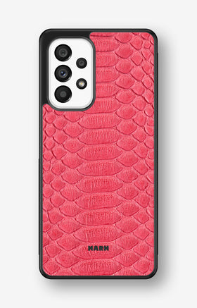 Samsung Galaxy A53 5G Hard Case – Pink Snake - View 1