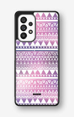 Samsung Galaxy A53 5G Hard Case – Purple Aztec - View 1