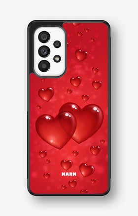 Samsung Galaxy A53 5G Hard Case – Red Romance - View 1