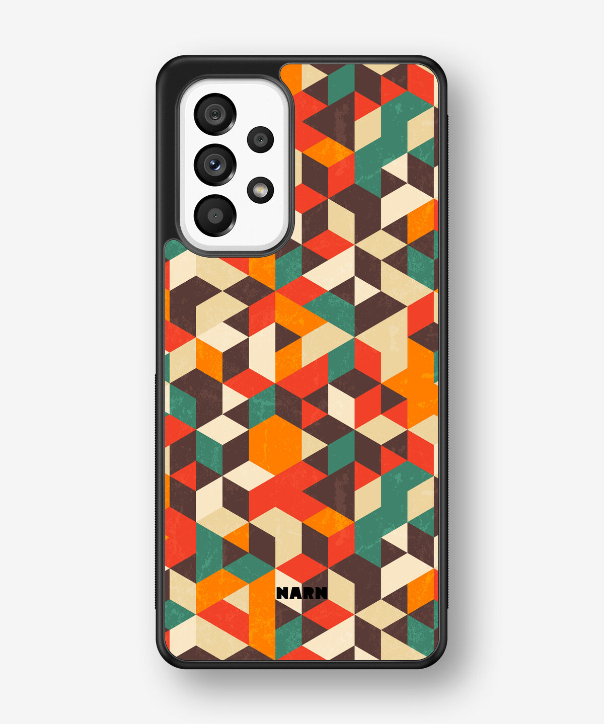 Samsung Galaxy A53 5G Hard Case – Retro Geometric - View 1
