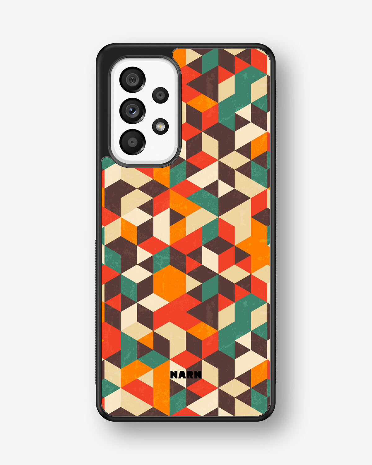 Samsung Galaxy A53 5G Hard Case – Retro Geometric - View 1