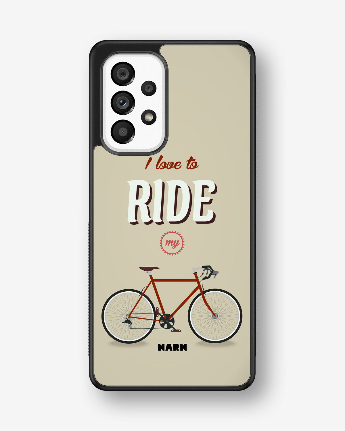 Samsung Galaxy A53 5G Hard Case – Ride My Bicycle - View 1