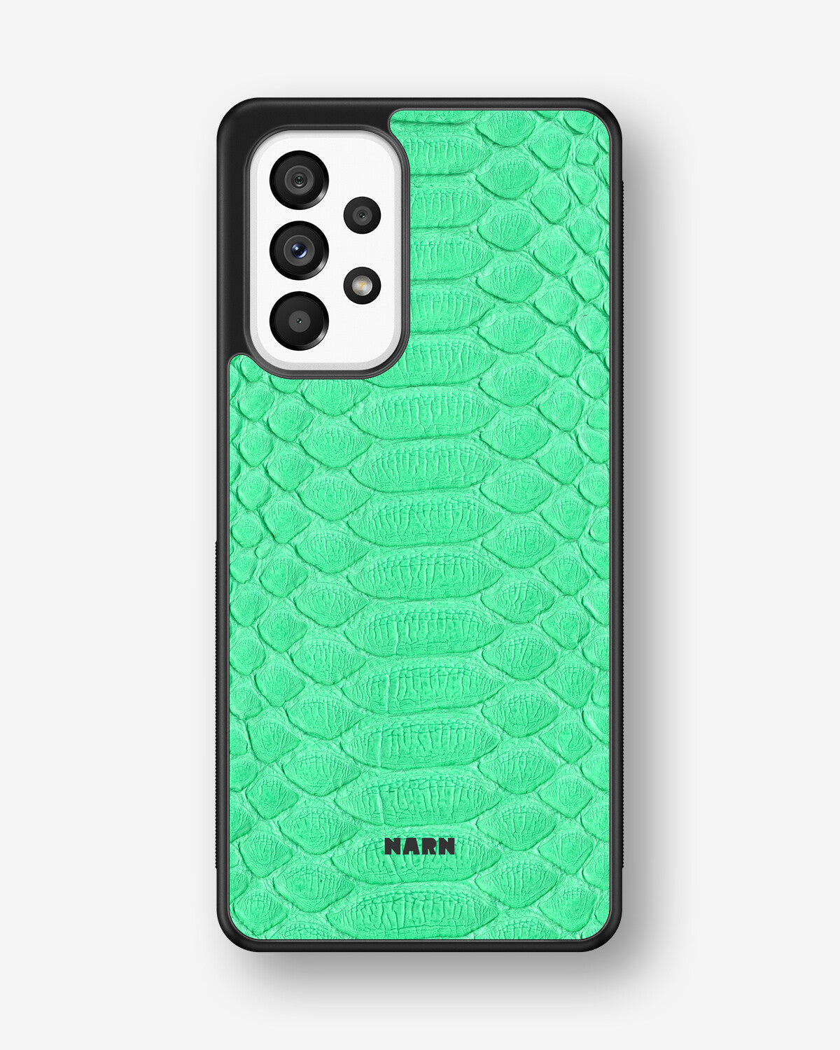 Samsung Galaxy A53 5G Hard Case – Turquoise Snake - View 1