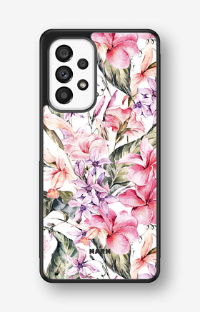 Samsung Galaxy A53 5G Hard Case – Watercolor Flowers - View 1