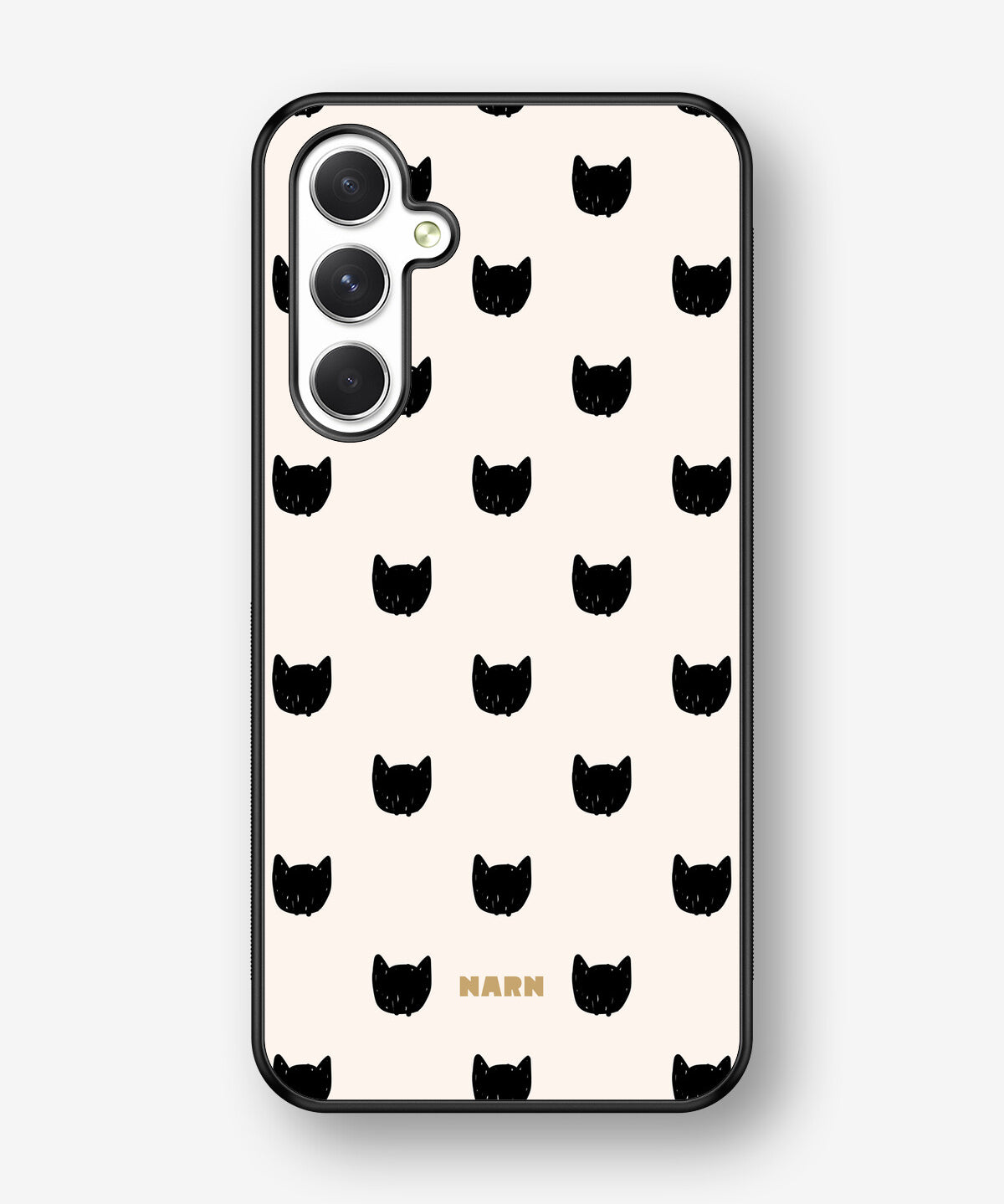 Samsung Galaxy A54 5G Hard Case – Kitty Dots - View 1