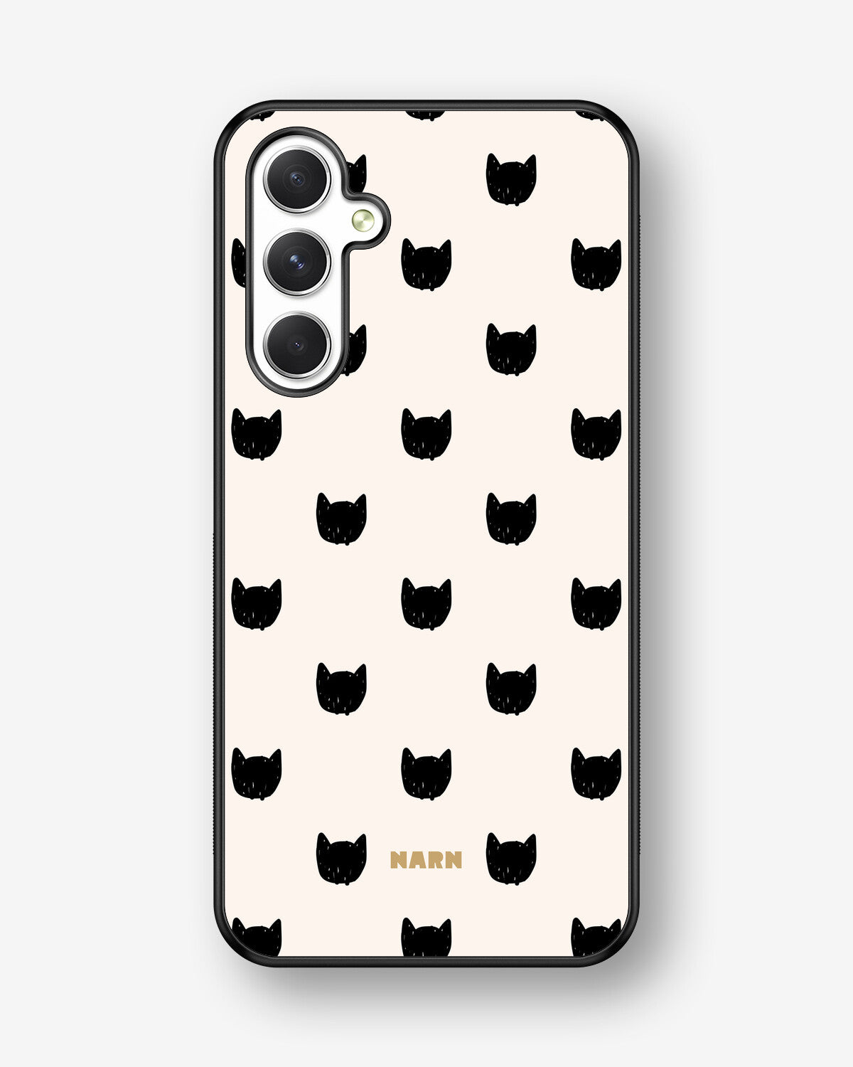 Samsung Galaxy A54 5G Hard Case – Kitty Dots - View 1