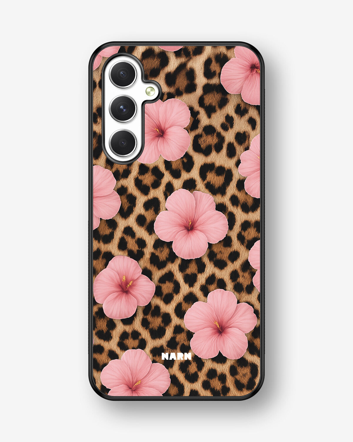 Samsung Galaxy A54 5G Hard Case – Leopard Flower - View 1