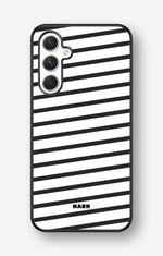Samsung Galaxy A54 5G Hard Case – Black Stripes - View 1