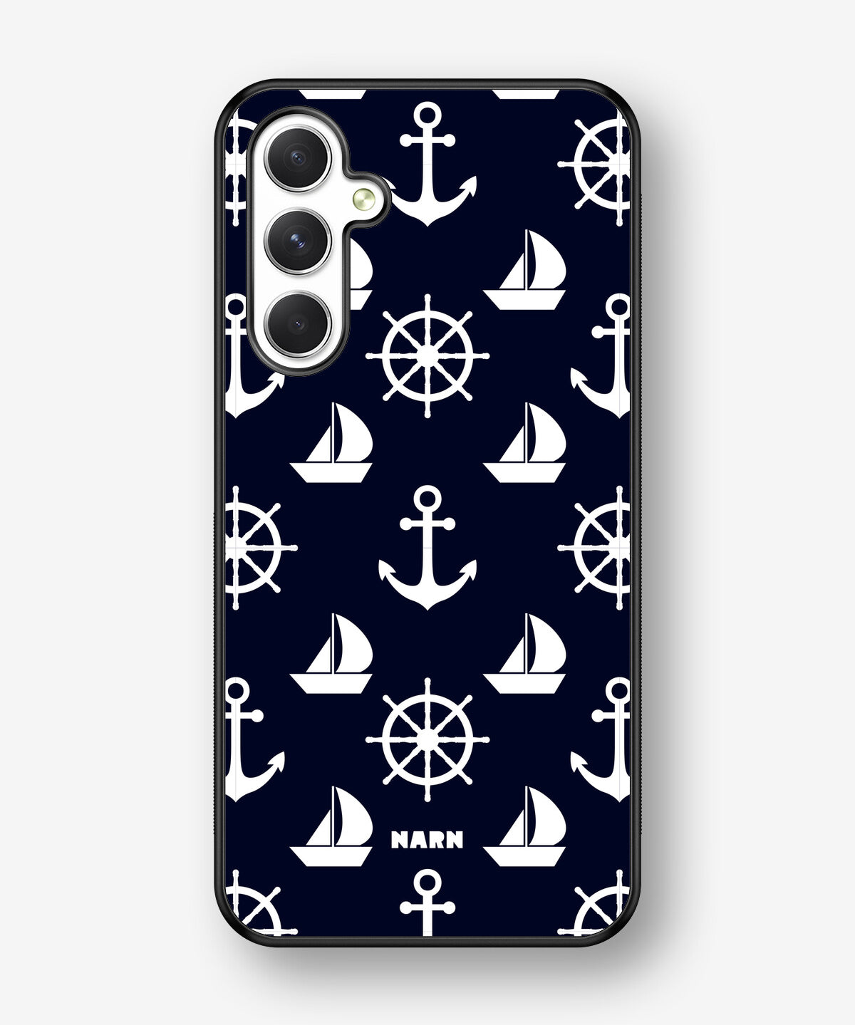 Samsung Galaxy A54 5G Hard Case – Deep Blue Voyage - View 1