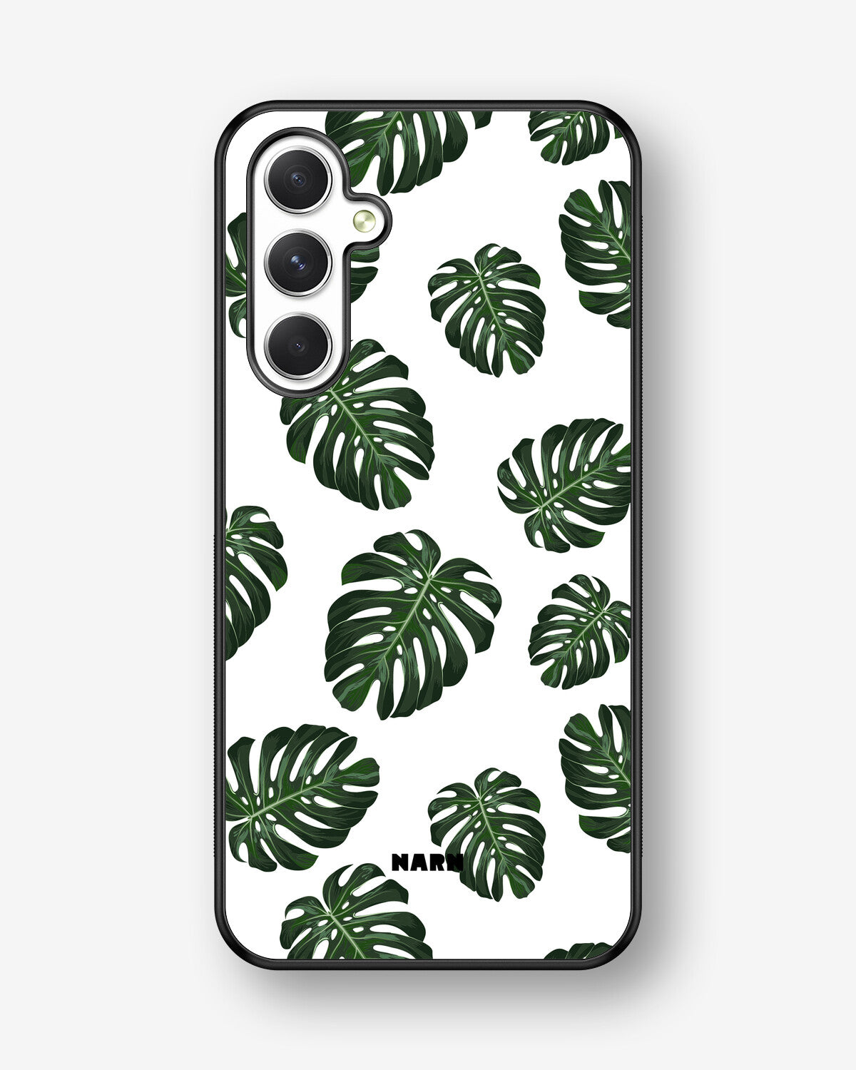 Samsung Galaxy A54 5G Hard Case – Monstera Pattern - View 1