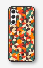 Samsung Galaxy A54 5G Hard Case – Retro Geometric - View 1