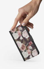 Samsung Galaxy A55 5G Wallet Case - Midnight Roses - View 2