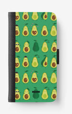Samsung Galaxy A6 (2018) Wallet Case - Avocado Mood - View 1