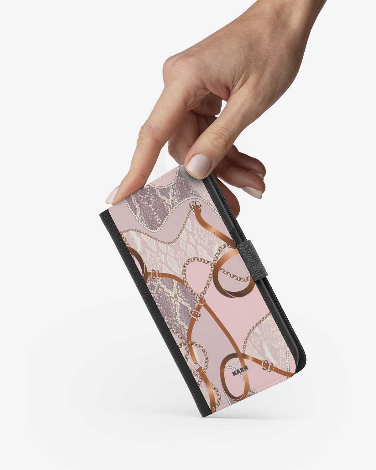 Samsung Galaxy A7 (2018) Wallet Case - Chains - View 2