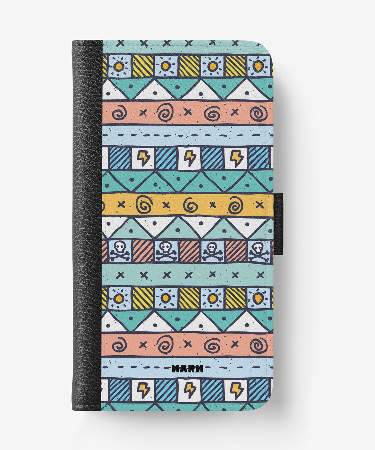 Samsung Galaxy A7 (2018) Wallet Case - Cute Pattern - View 1
