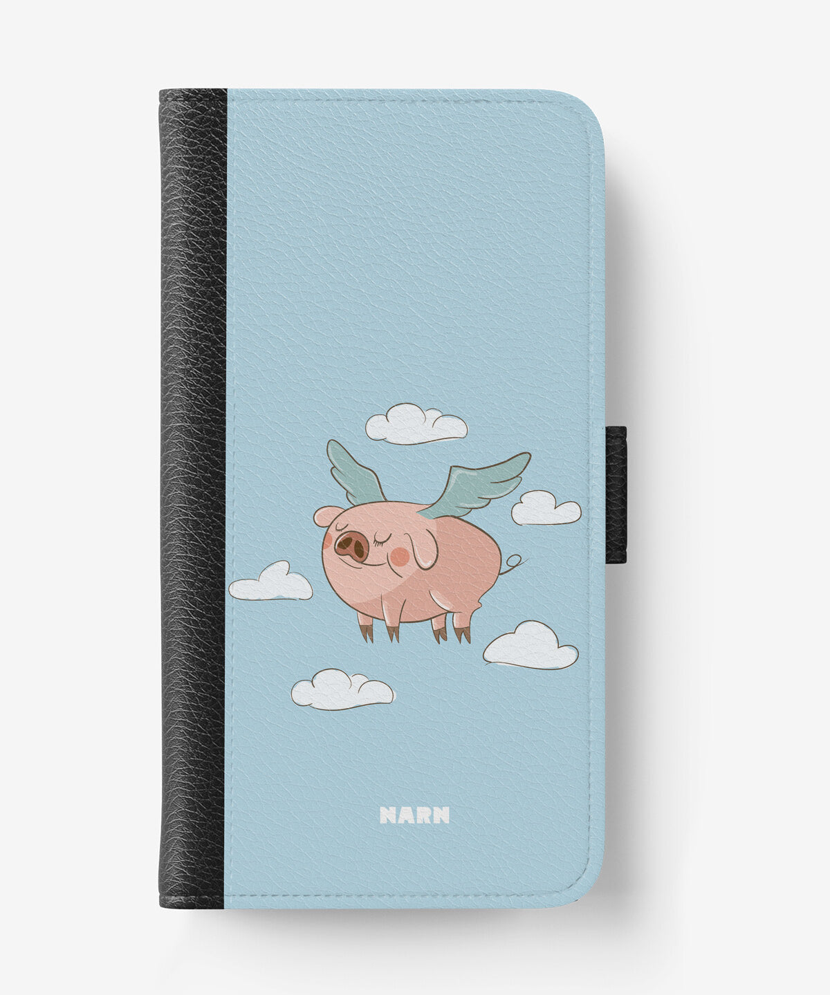 Samsung Galaxy A7 (2018) Wallet Case - Dreamy Pig - View 1