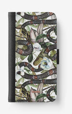 Samsung Galaxy A7 (2018) Wallet Case - Jungle Snake - View 1