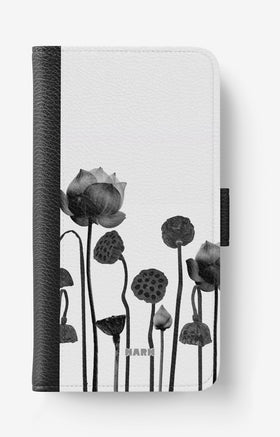 Samsung Galaxy A7 (2018) Wallet Case - Lotus Blooms - View 1