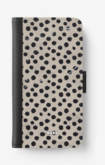 Samsung Galaxy A7 (2018) Wallet Case - Marble Dots - View 1