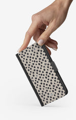 Samsung Galaxy A7 (2018) Wallet Case - Marble Dots - View 2