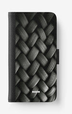 Samsung Galaxy A7 (2018) Wallet Case - Tires Wall - View 1