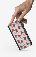 Samsung Galaxy A7 (2018) Wallet Case - Watermelon Bliss - View 2