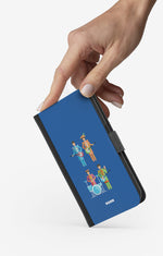 Samsung Galaxy A70 Wallet Case - Beatles Blue - View 2