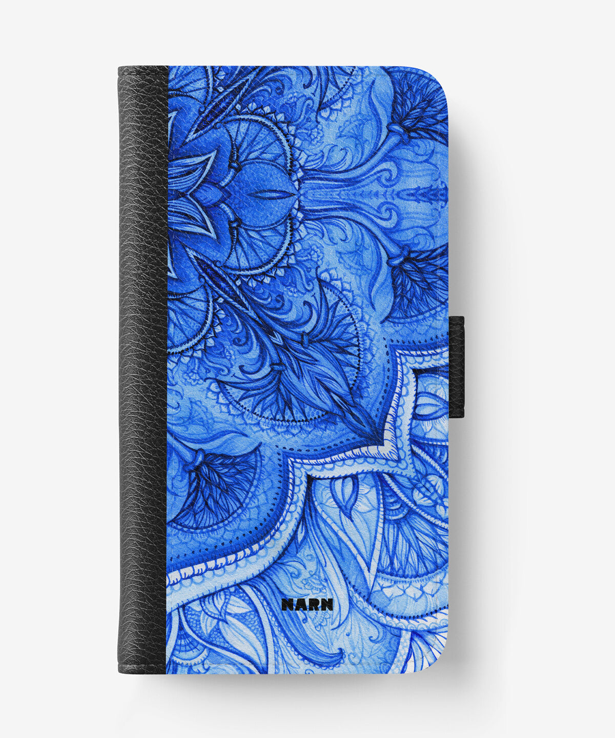 Samsung Galaxy A70 Wallet Case - Blue Vintage - View 1