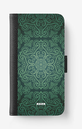 Samsung Galaxy A70 Wallet Case - Retro Forest - View 1